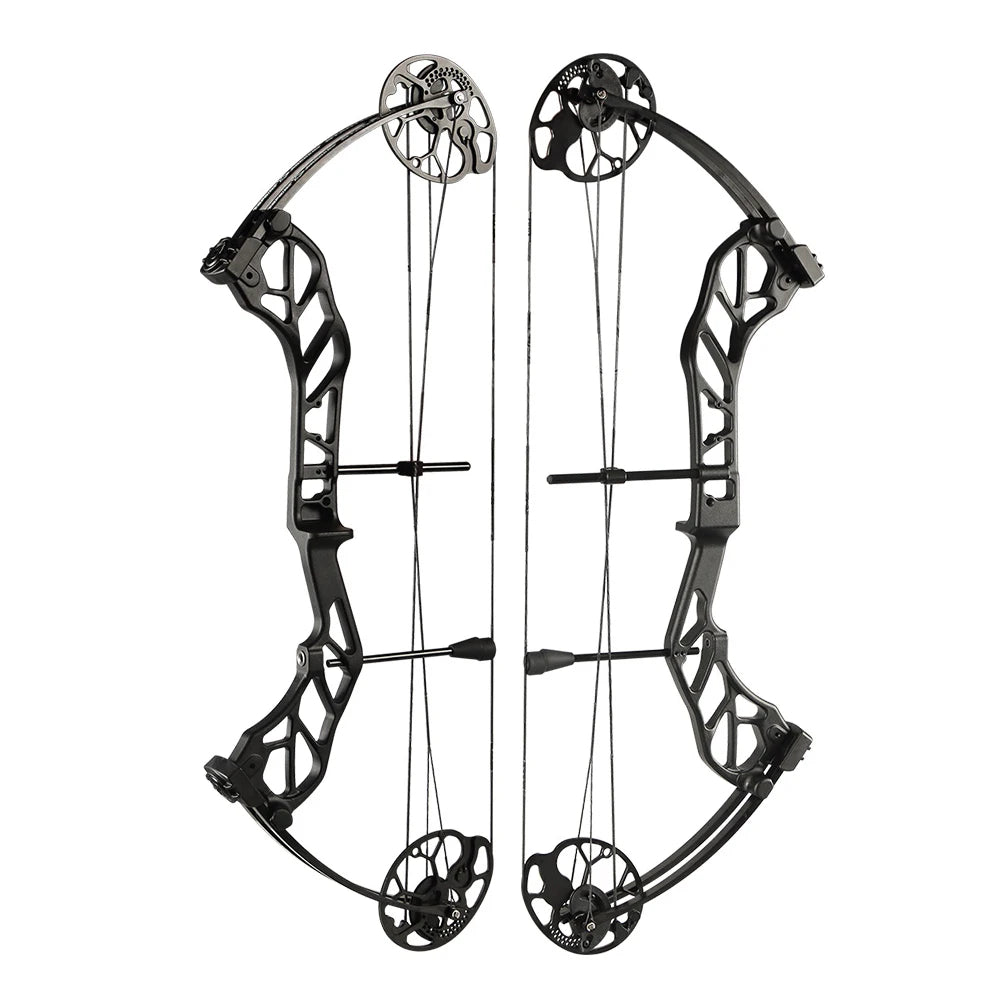 White Smoke TOPOINT Starting 2024 Bare Compound Bow – Adjustable Aluminum CNC Riser Topoint