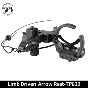 White Smoke TOPOINT TP829 Limb Driven Arrow Rest | CNC Aluminum Topoint