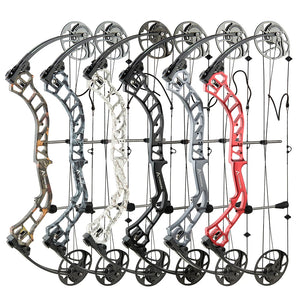 White Smoke TOPOINT Trigon Compound Bow and Arrow Package Topoint