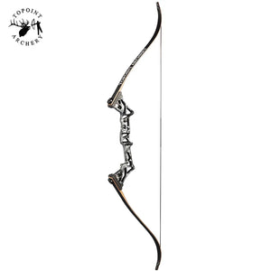 White Smoke TOPOINT R3 Recurve Bow 58-Inch with Archery Accessories Topoint