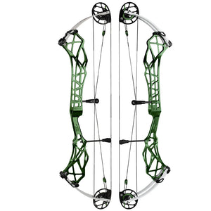 White Smoke TOPOINT X38 Target Compound Bow – 38-Inch CNC Aluminum Riser Topoint