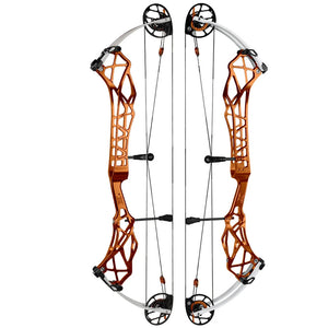 White Smoke TOPOINT X38 Target Compound Bow – 38-Inch CNC Aluminum Riser Topoint
