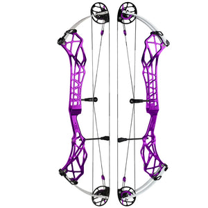 White Smoke TOPOINT X38 Target Compound Bow – 38-Inch CNC Aluminum Riser Topoint