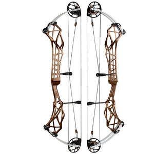 White Smoke TOPOINT X38 Target Compound Bow – 38-Inch CNC Aluminum Riser Topoint