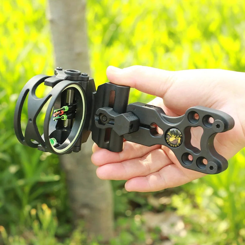 Dark Khaki SPG TP800 Compound Bow Kit | 3-Pin Sight, Stabilizer & Arrow Rest Set SPG