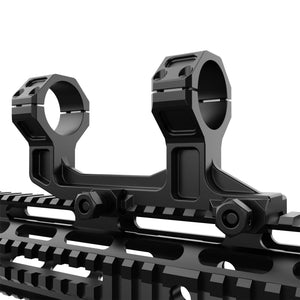 White Smoke TYPHON 30mm Dual Scope Mount Aluminum Weaver Rail Rings TYPHON