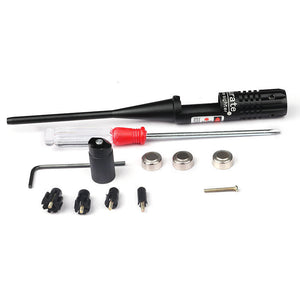 Dark Slate Gray Red Laser Bore Sighter Kit Infrared Calibrator - Zeroing Target Setting Kit MARKSMAN
