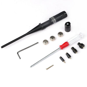 Lavender Red Laser Bore Sighter Kit Infrared Calibrator - Zeroing Target Setting Kit MARKSMAN
