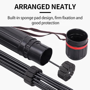 Dark Slate Gray SPG Telescopic Arrow Tube – Adjustable 63–102 cm Archery Case SPG