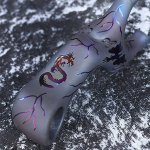 Dark Slate Gray Thunder Bird Tie Free Titanium Slingshot MARKSMAN