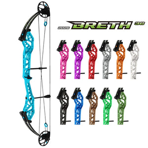 White Smoke Topoint Breth 36 Compound Bow | Archery Equipment Topoint