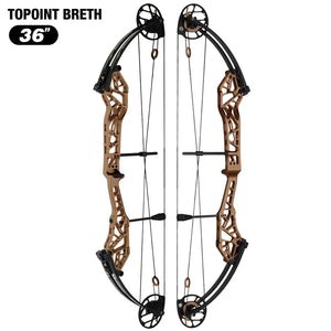 White Smoke Topoint Breth 36 Compound Bow | Archery Equipment Topoint