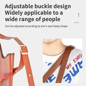 Antique White SPG Traditional Bow Bag Quiver SPG