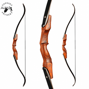 White Smoke TOPOINT R36 Wooden Recurve Bow 60 Inch ILF Bow Topoint