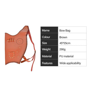 Dark Slate Gray SPG Traditional Bow Bag Quiver SPG