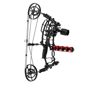 Light Gray 30-78LBS Adjustable Archery Steel Ball Compound Bow and Arrow Set For Adults Outdoor Sport Shooting MARKSMAN