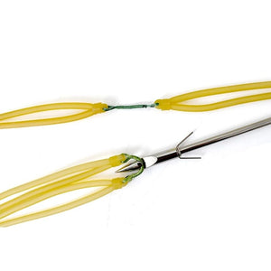 Antique White 24CM Powerful Slingshot Accessory Catapult Replacement Elastic String Latex Tube Fishing Tools Rubber Bands INDIAN SLINGSHOT