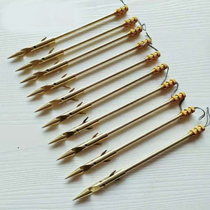 Light Gray Two Winged Gold Fishing Dart MARKSMAN