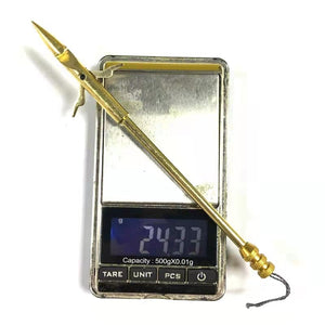 Light Gray Two Winged Gold Fishing Dart MARKSMAN