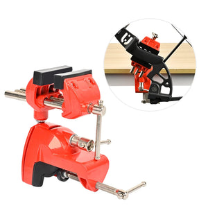 Dark Slate Gray SPG Universal Bow Vise – Heavy-Duty Adjustable 360° Archery Tuning Tool SPG