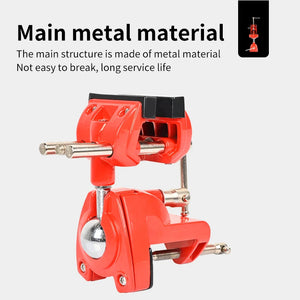 Lavender SPG Universal Bow Vise – Heavy-Duty Adjustable 360° Archery Tuning Tool SPG