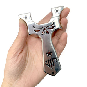 Rosy Brown VIP Star 7 Stainless Steel Slingshot MARKSMAN