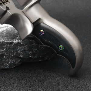Dark Slate Gray VULCRON PRO Aluminum Alloy Multi-Function Slingshot with Premium Bow Head Design MARKSMAN