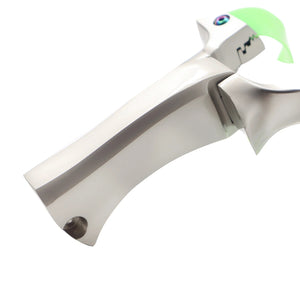 Light Gray VortexShot Alloy Slingshot MARKSMAN