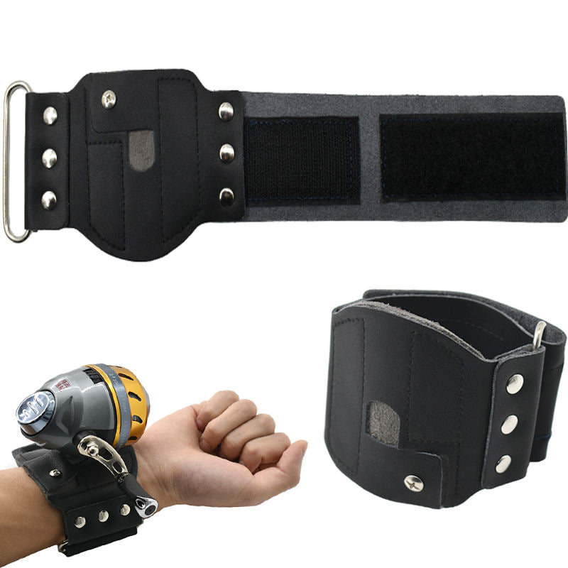 White Smoke WRISTRIG Fishing Reel Wrist Mount Strap MARKSMAN