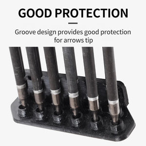 White Smoke SPG Wall-Mounted Arrow Stand – Indoor 12-Arrow Storage Rack SPG