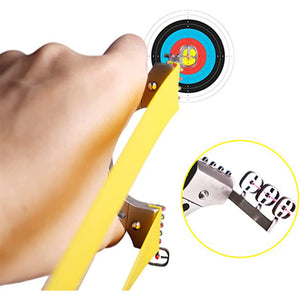 Tan High Quality Infrared Laser Aiming Professional Slingshot Stainless Steel Wooden Catapult MARKSMAN