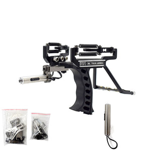 Light Gray Wrist Rocket Slingshot Used for Shooting Fish Adult Shooting Slingshot INDIAN SLINGSHOT