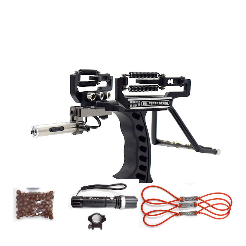 Light Gray Wrist Rocket Slingshot Used for Shooting Fish Adult Shooting Slingshot INDIAN SLINGSHOT