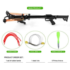 Beige Wusan Radix Powerful Stable Fishing Crossbow MARKSMAN