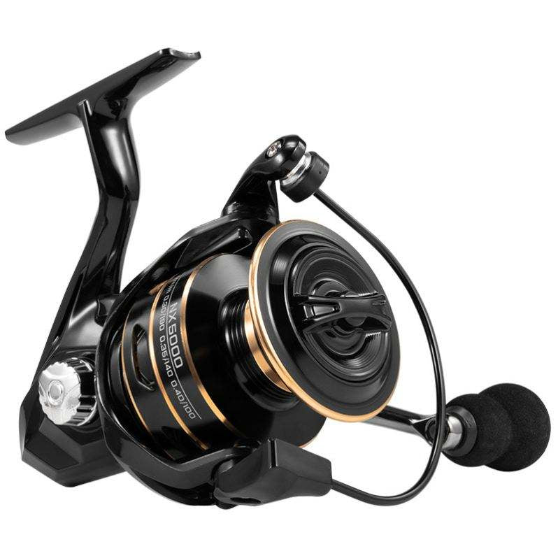 White Smoke YL90018 Stainless Steel Spinning Fishing Reel 8kg Drag for Freshwater & Saltwater Fishing MARKSMAN