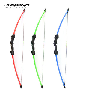 White Smoke Junxing F021 Youth Bow Archery Recurve Bow for Target Shooting Practice JUNXING
