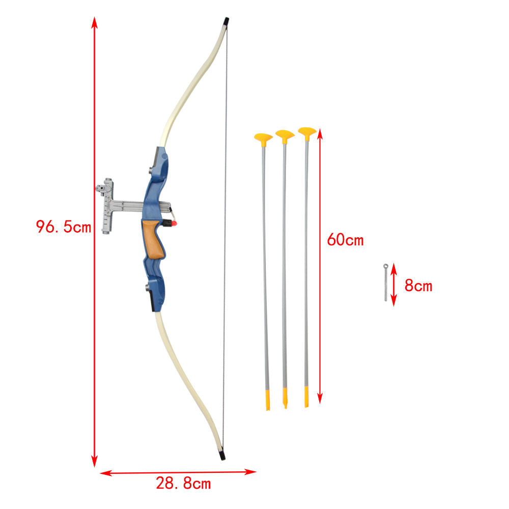 White Smoke Youth Junior Recurve Bow and Arrow Set for Archery Training MARKSMAN