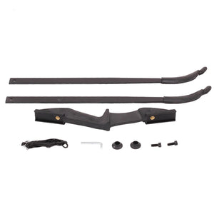 Dark Slate Gray SPG ZR Recurve Bow 135cm | Beginner & Youth Fiberglass Archery Set SPG