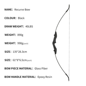 Lavender SPG ZR Recurve Bow 135cm | Beginner & Youth Fiberglass Archery Set SPG