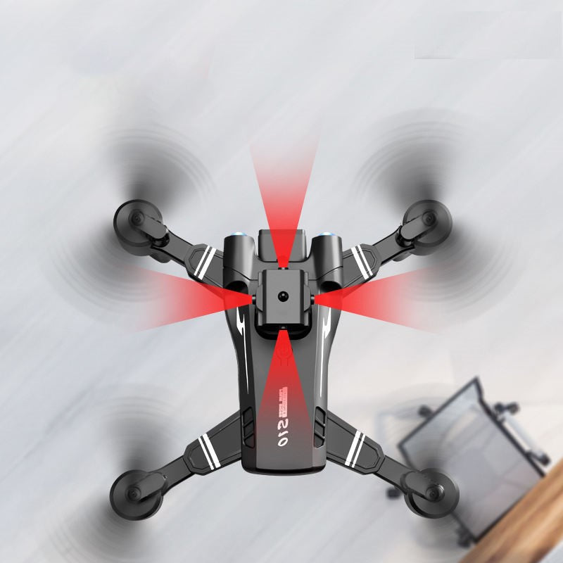 Light Gray S10 8K RC Drone With Camera, HD FPV Live Video, Gravity Control, Altitude Hold, Headless Mode, Waypoint Function, Foldable RC Quadcopter For Kids And Adults INDIAN SLINGSHOT