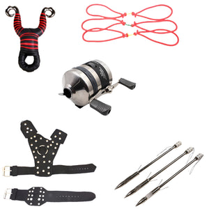 Light Pink Marksman® High Quality Fishing Slingshot Combo Set Outdoor Fishing Catapult with all Accessories MARKSMAN
