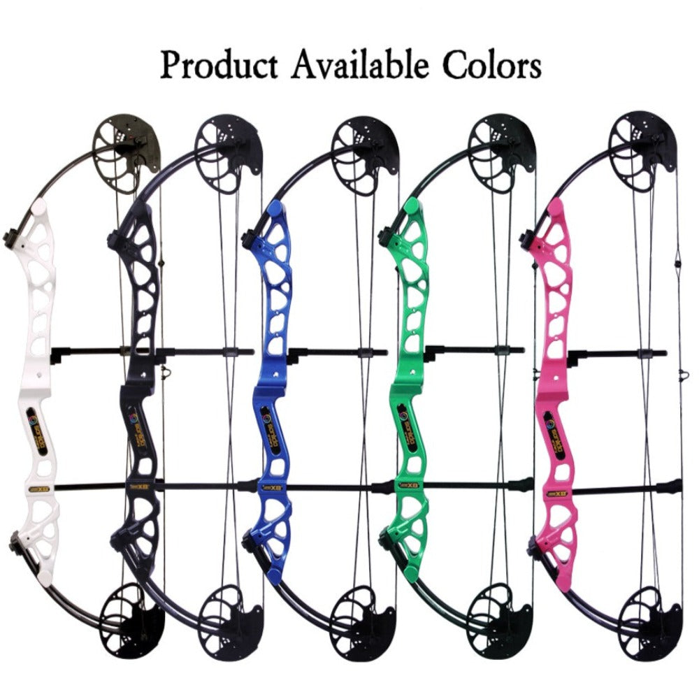 Misty Rose Sanlida® Archery Hero X8 Beginner Target Compound Bow Pro Kit SANLIDA