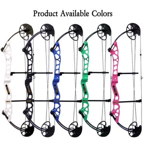 Misty Rose Sanlida® Archery Hero X8 Beginner Target Compound Bow Pro Kit SANLIDA