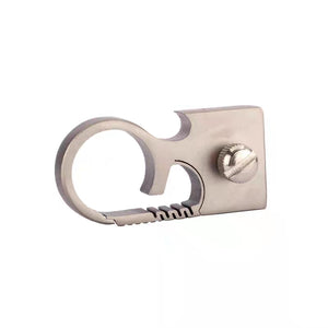 Gray Titanium Non Frame Ring Slingshot MARKSMAN