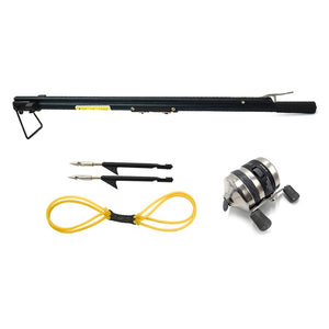 Wheat Powerful Long Rod Slingshot with Fishing Reel MARKSMAN