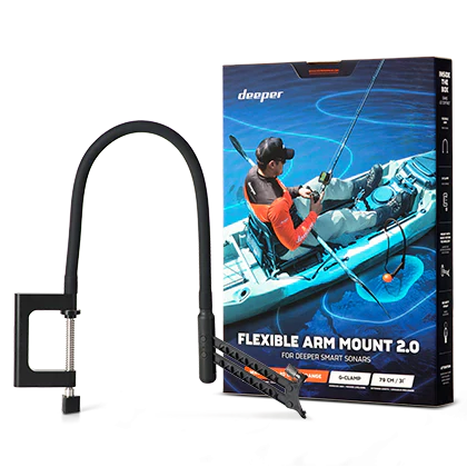 Flexible Arm Mount 2.0 for Deeper Smart Sonar