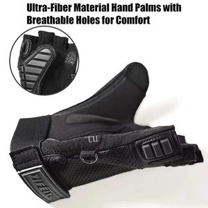 Antique White Frameless Slingshot Protection Goatskin Glove PRECISE