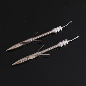 Black Short Stainless Steel Basic Fishing Darts MARKSMAN