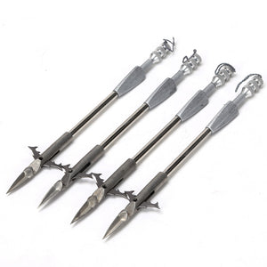 Gray Willow Leaf Fishing Dart with Stable Front MARKSMAN