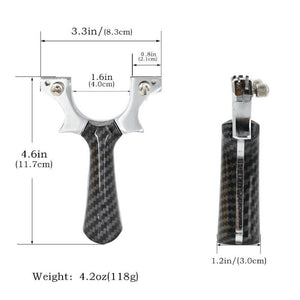 Dark Slate Gray Black Pattern Resin Slingshot For Outdoor Target Shooting INDIAN SLINGSHOT